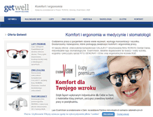 Tablet Screenshot of getwell.pl